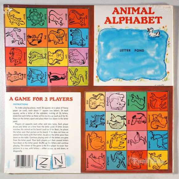 Alphabet and Counting Songs (1979) [SEALED] Vinyl LP • & Peter Pan Records - Picture 2 of 2